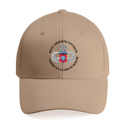 US Army 82nd Airborne Division America's Guard Of Honor Embroidered Cap