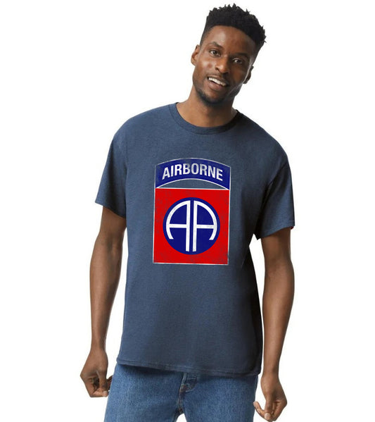 US Army 82nd Airborne Division Classic Unisex T-Shirt Gildan 5000 (Made In US) DLSI0606PT05