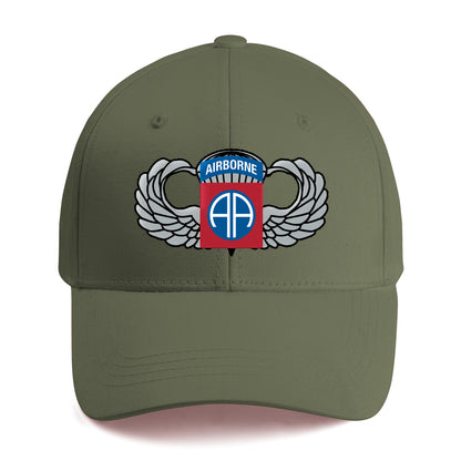 US Army 82nd Airborne Division Embroidered Cap