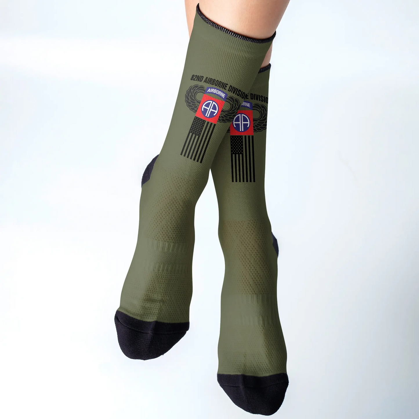 US Army 82nd Airborne Division Fit Socks