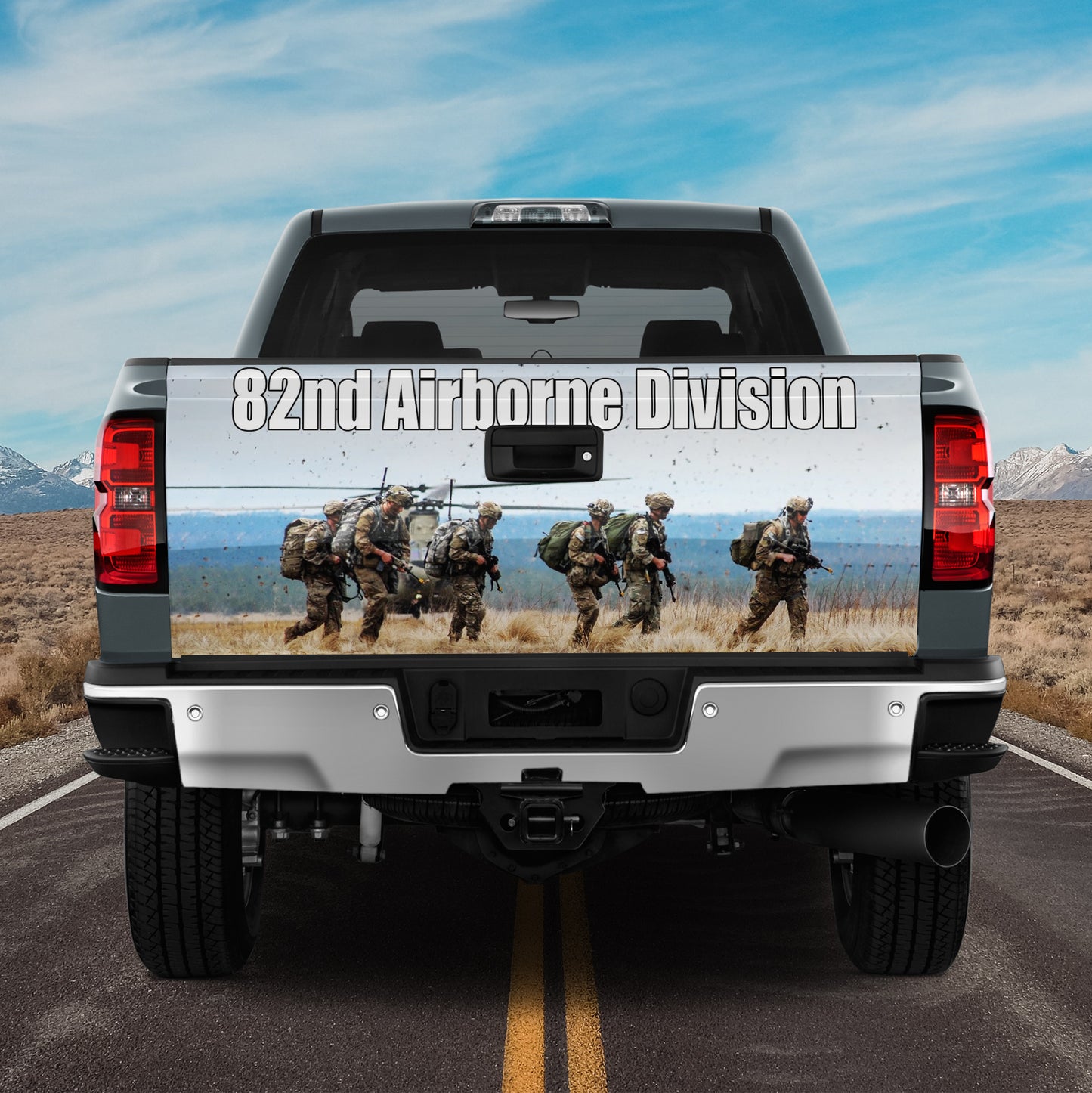 US Army 82nd Airborne Division Tailgate Wrap