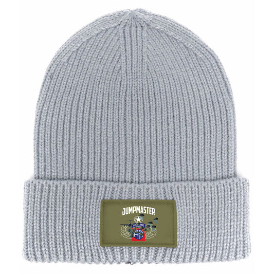 US Army 82nd Airborne Paratrooper Jumpmaster Cuffed Beanie
