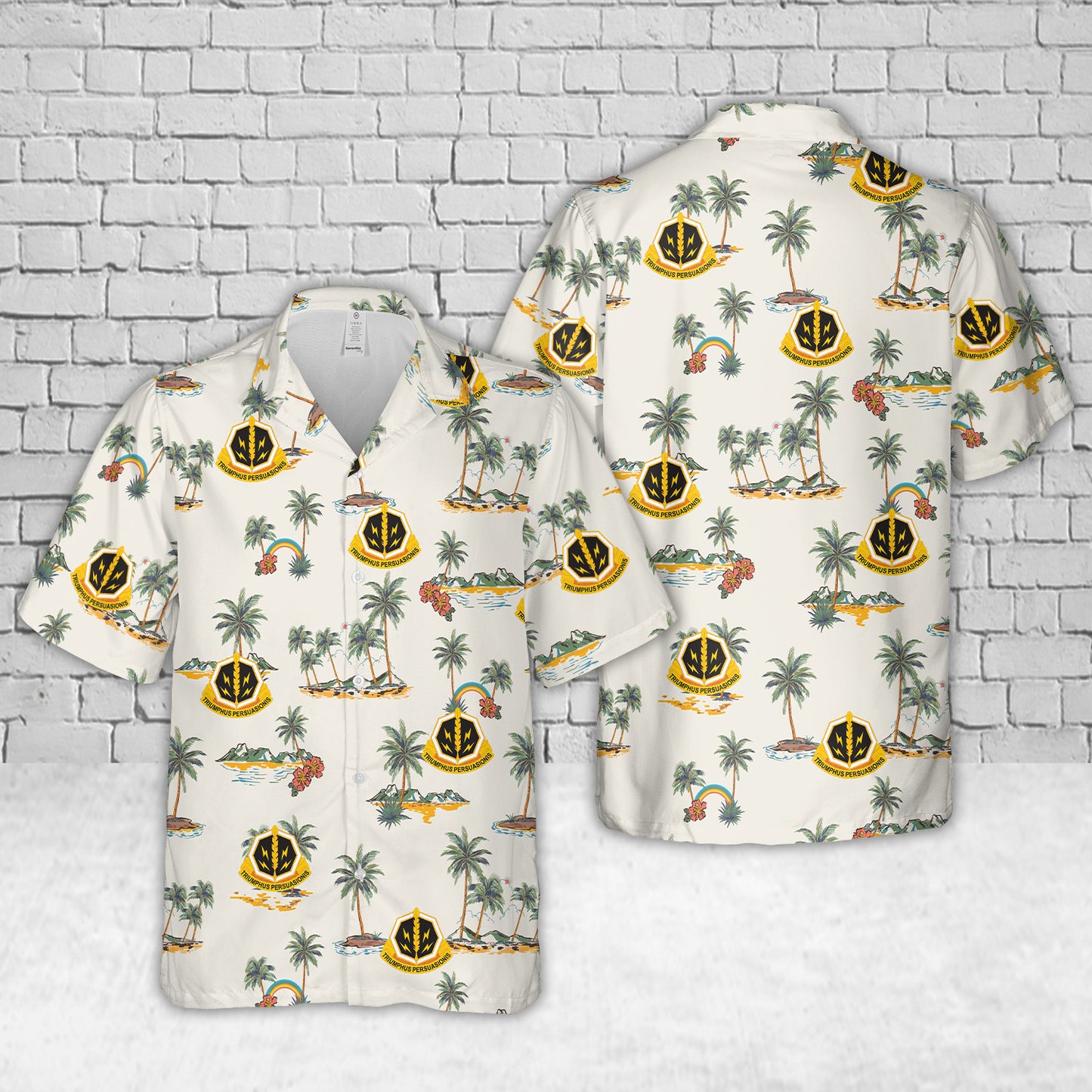 US Army 8th Psychological Operations Battalion (8th POB (A)) Hawaiian Shirt