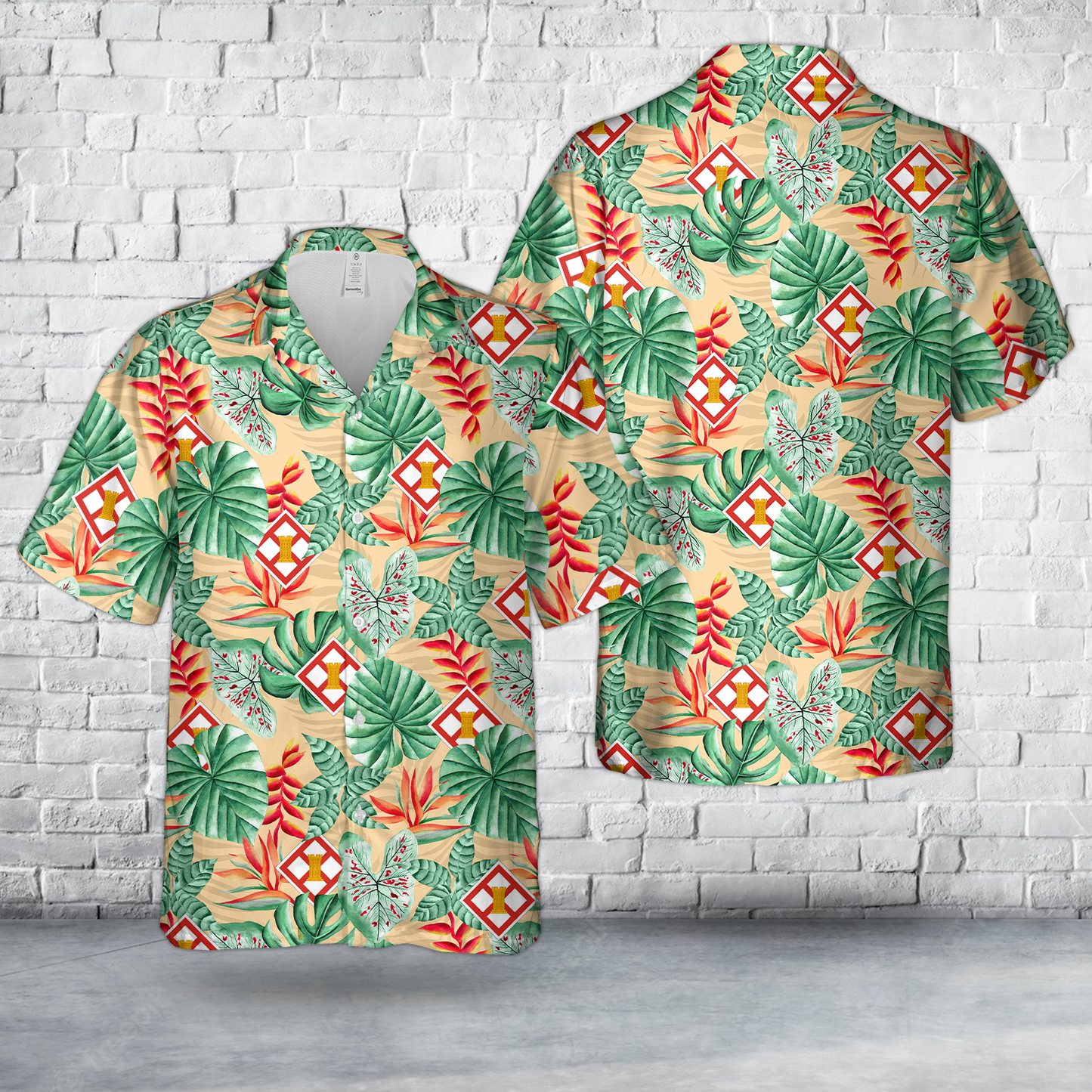 US Army 926th Engineer Brigade Hawaiian Shirt