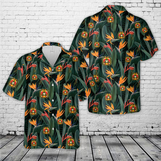US Army 9th Psychological Operations Battalion (9th POB (A)) Hawaiian Shirt