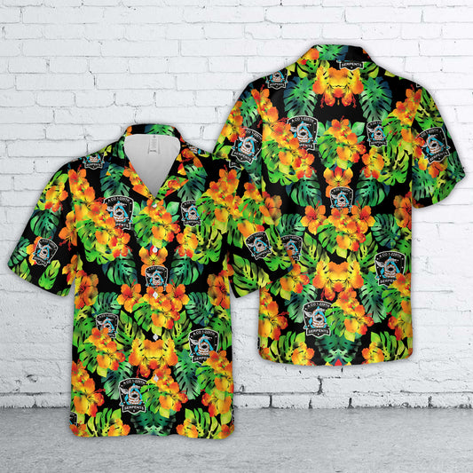 US Army A Co, 1-229 AB "Serpents" Hawaiian Shirt