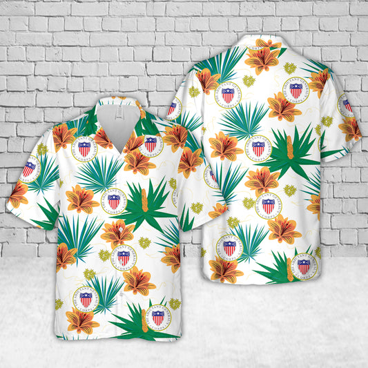 US Army Adjutant General's Corps Hawaiian Shirt