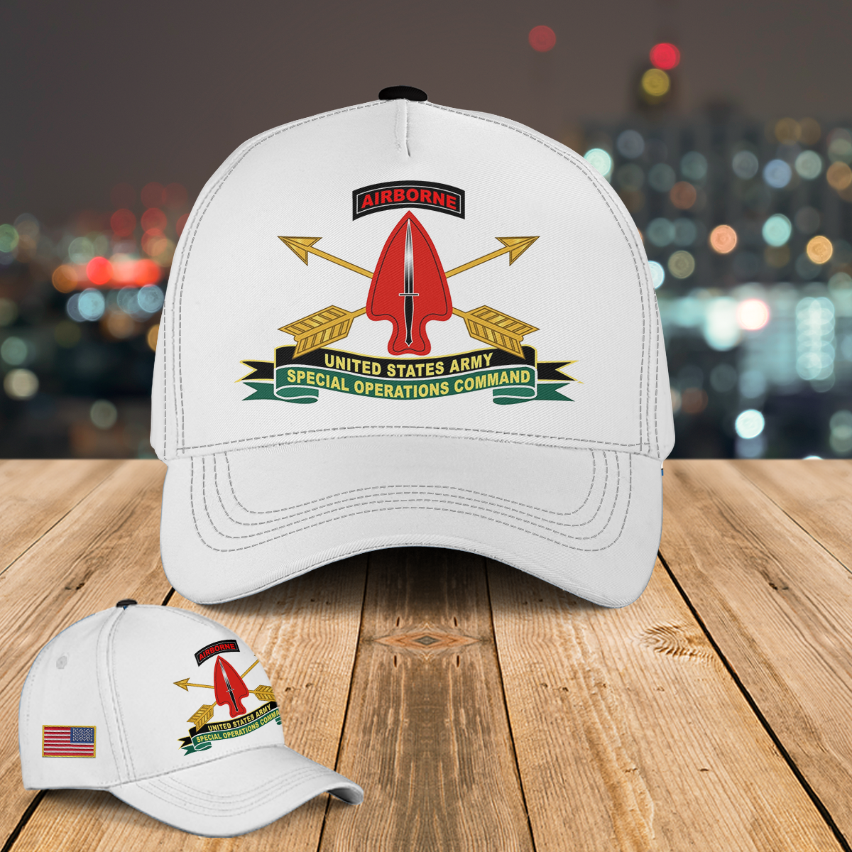 US Army Airborne Special Operations Command Baseball Cap – Merch Gears