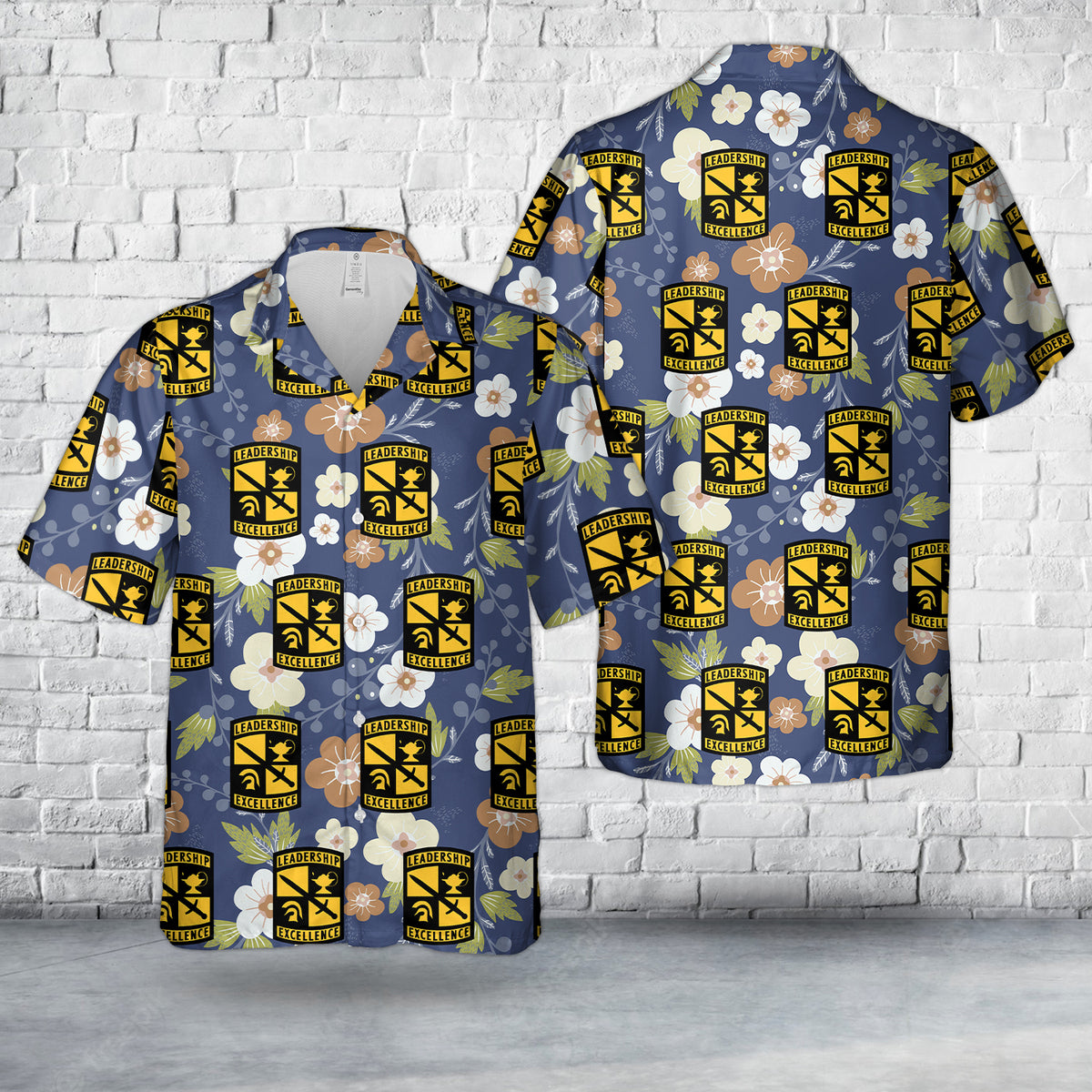 US Army Army Reserve Officer Training Corps (AROTC) Hawaiian Shirt ...