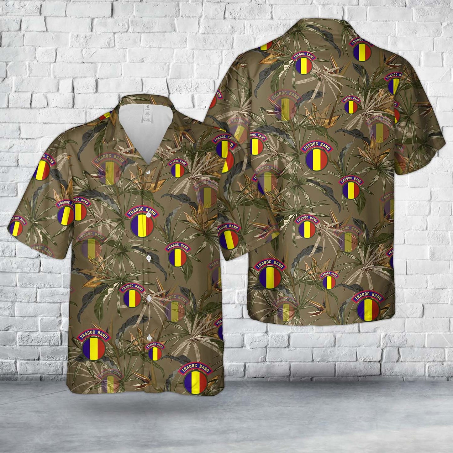 US Army Army Training and Doctrine Command Band (TRADOC Band) Hawaiian Shirt