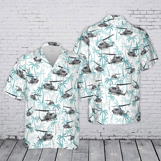 US Army Bell AH-1 SuperCobra Helicopter Hawaiian Shirt