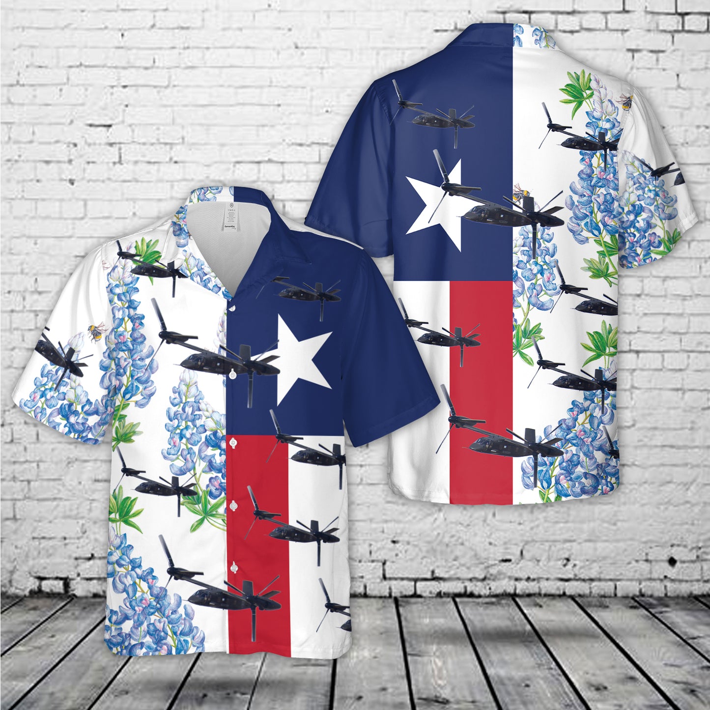 US Army Bell V-280 Valor, 4th Of July Hawaiian Shirt