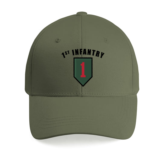US Army Big Red One Embroidered Cap