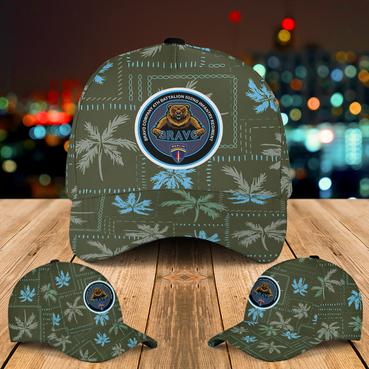 US Army Bravo Company 4-502nd Infantry Berlin Brigade Baseball Cap