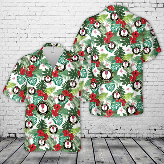US Army Bronze Star Recipient Veteran Hawaiian Shirt