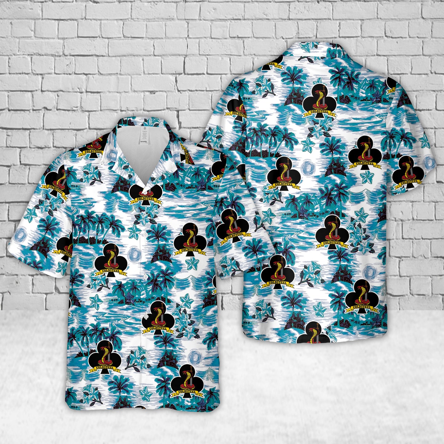 US Army C Company "Coldsteel", 1st Battalion, 327th Infantry Regiment, 101st ABN DIV Hawaiian Shirt