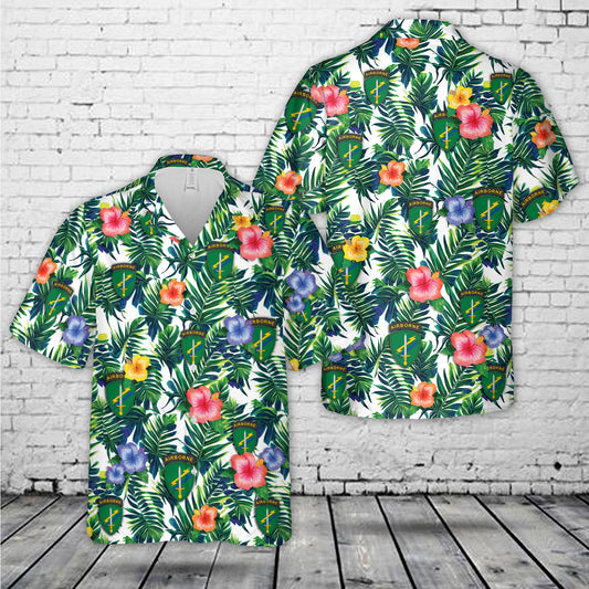 US Army Civil Affairs and Psychological Operations Command (Airborne) Hawaiian Shirt