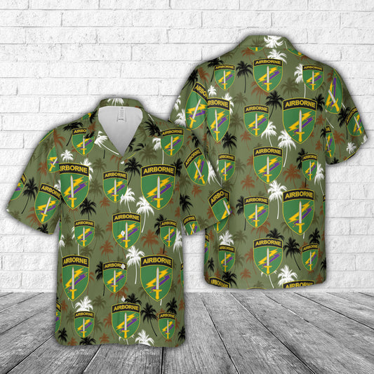 US Army Civil Affairs and Psychological Operations Command (Airborne) Hawaiian Shirt