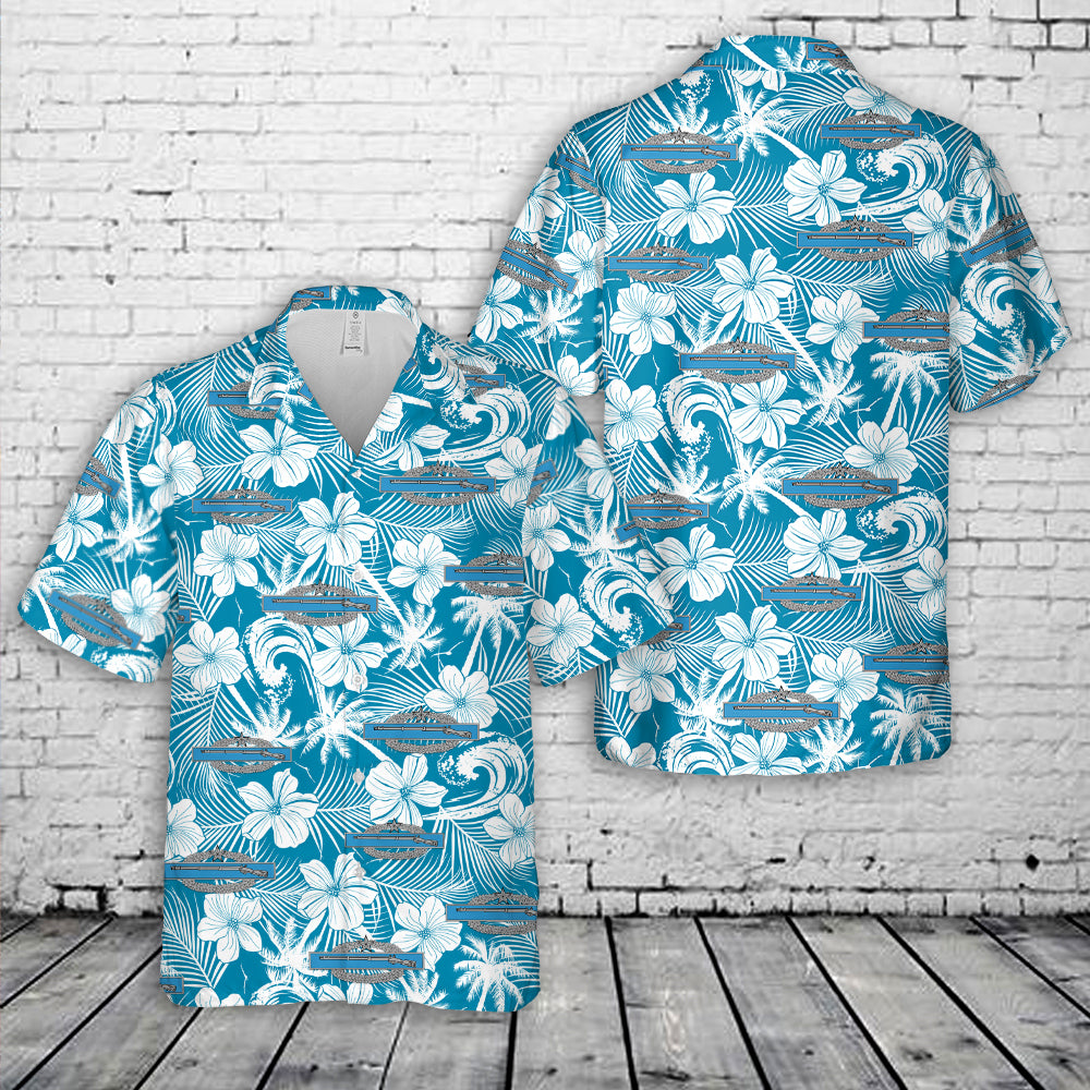 US Army Combat Infantryman Badge 2nd award CIB Hawaiian Shirt