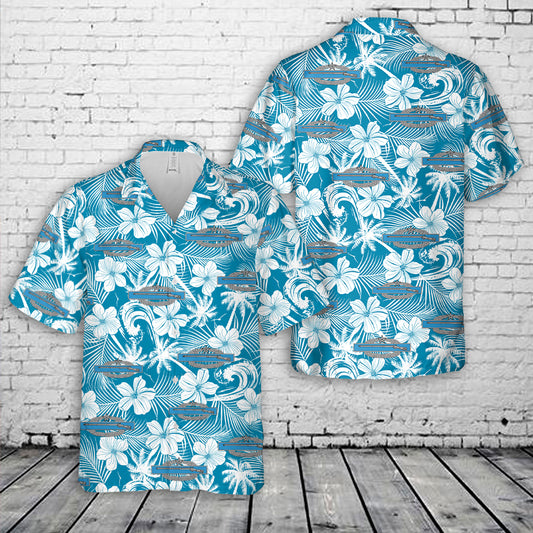 US Army Combat Infantryman Badge 2nd award CIB Hawaiian Shirt