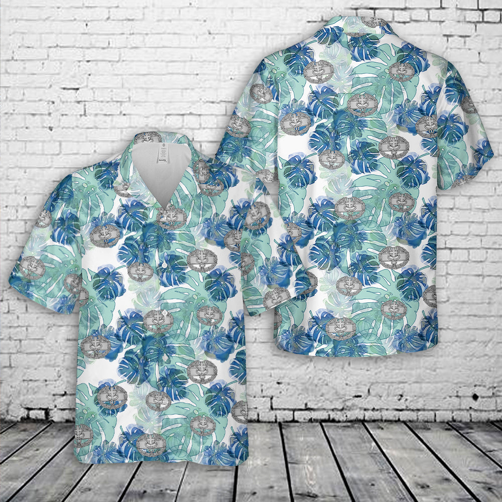 US Army Combat Medical Badge, 1st award Hawaiian Shirt