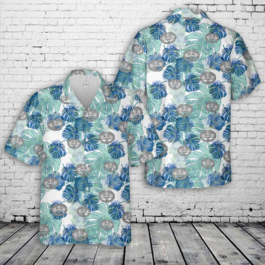 US Army Combat Medical Badge, 1st award Hawaiian Shirt