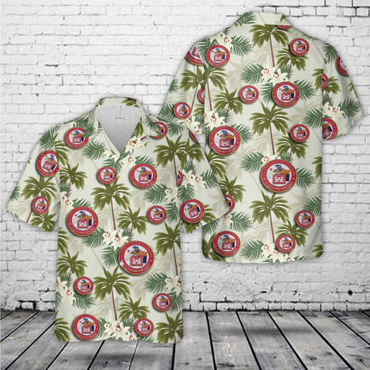 US Army Corps Of Engineers Los Angeles District Hawaiian Shirt