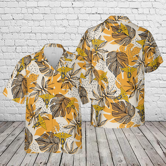 US Army Dental Corps Branch Hawaiian Shirt