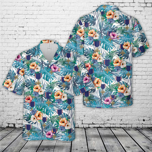 US Army Distinguished Service Cross (DSC) Medal Hawaiian Shirt