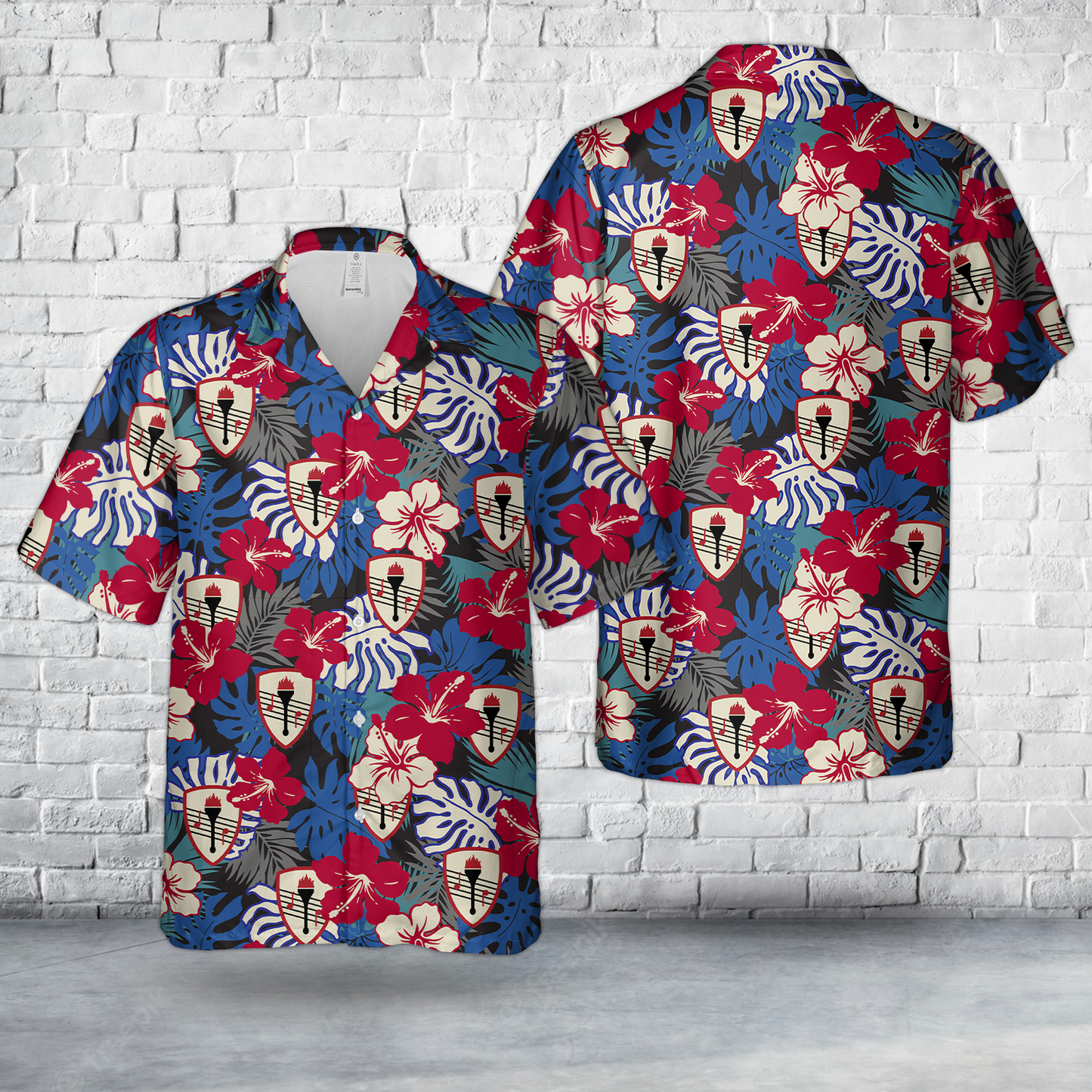 US Army Element School of Music Hawaiian Shirt