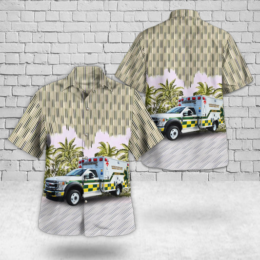 US Army Emergency Medical Service Hawaiian Shirt