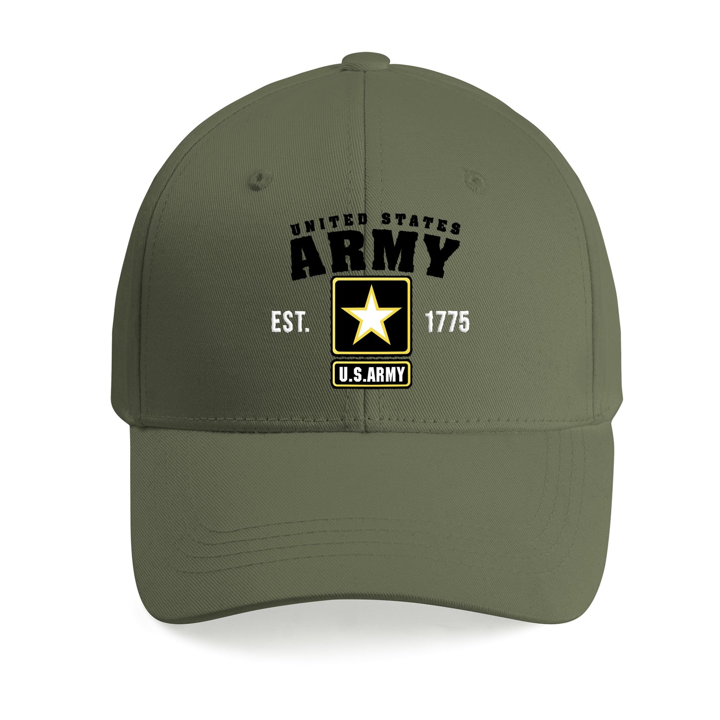 US Army Est 1775 Embroidered Cap