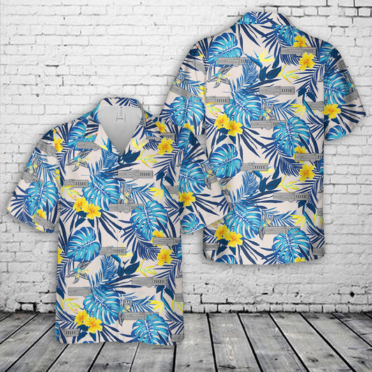 US Army Expert Soldier Badge Hawaiian Shirt