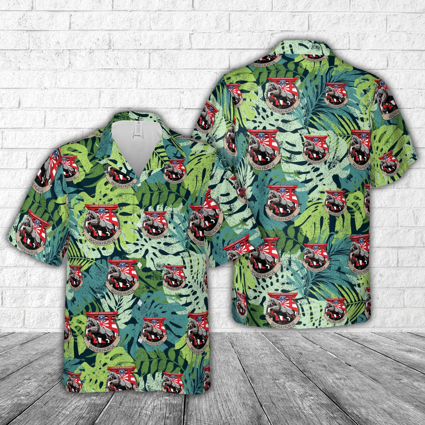 US Army G FSC 'Workhorse', 1-187 Infantry Regiment, 3BCT Hawaiian Shirt