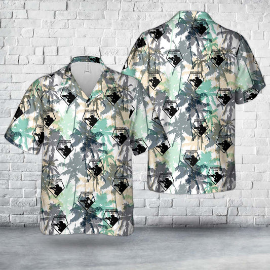US Army HHC, 1-38 Infantry, 1st Stryker Brigade Combat Team, 4th Infantry Division Hawaiian Shirt