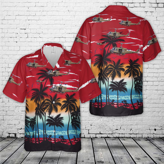 US Army Hueys over ‘Nam Hawaiian Shirt