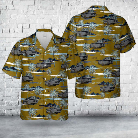 US Army LARC-XV (Lighter, Amphibious Resupply, Cargo, 15 ton) Hawaiian Shirt