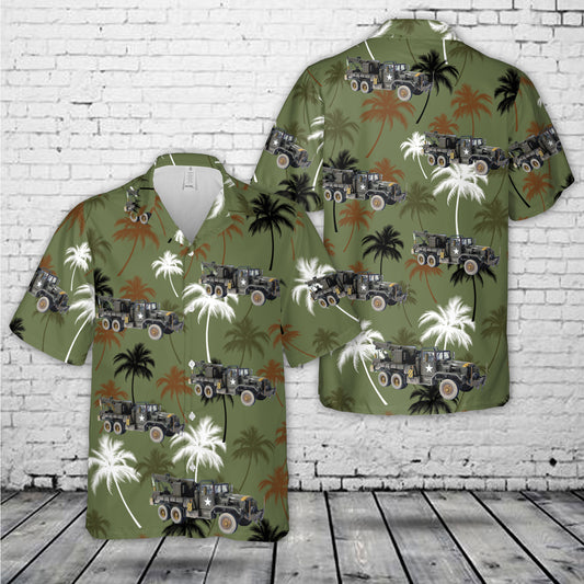 US Army M534 Medium Wrecker Hawaiian Shirt