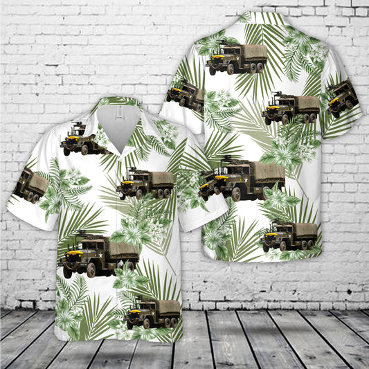 US Army M54 A2 6x6 Cargo Truck (1958) Hawaiian Shirt