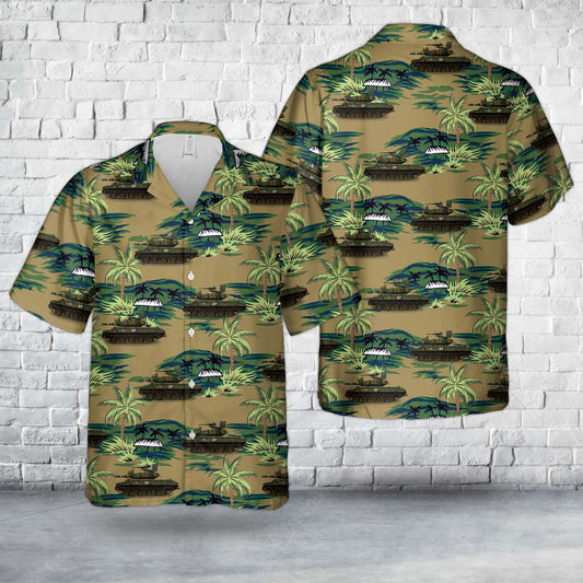 US Army M551 ACAV, 11th Armored Cavalry Regiment, Cambodia, 1970 Hawaiian Shirt