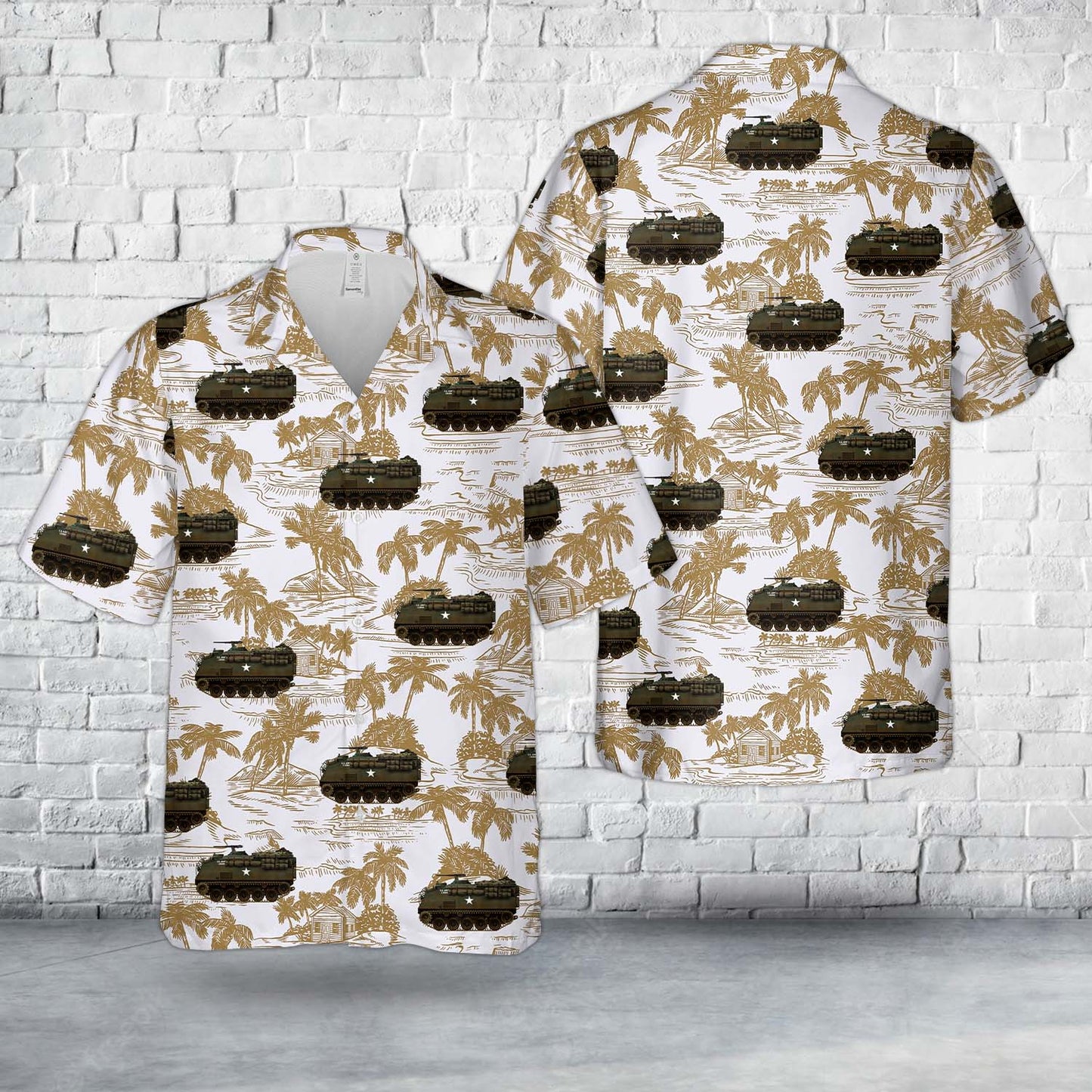 US Army M75 in Korea, 1953 Hawaiian Shirt