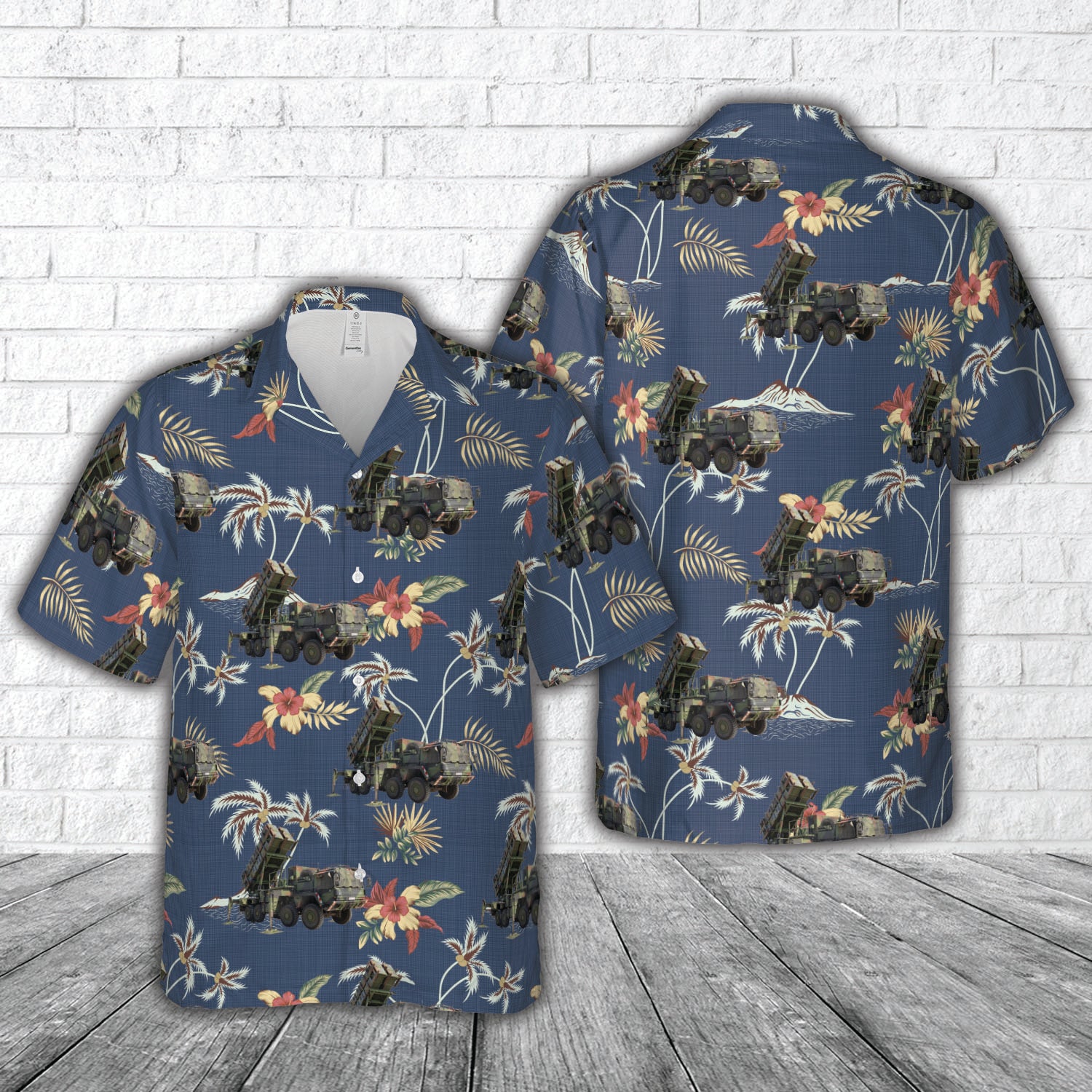 トップス mybeautifullandlet MILITARY CLOTH SHIRT mybeautifullandlet MILITARY CLOTH SHIRT