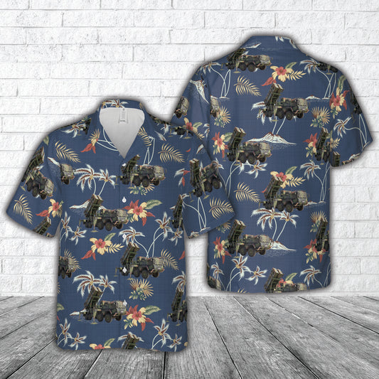 US Army MIM-104 Patriot Surface-to-air missile (SAM) system Hawaiian Shirt