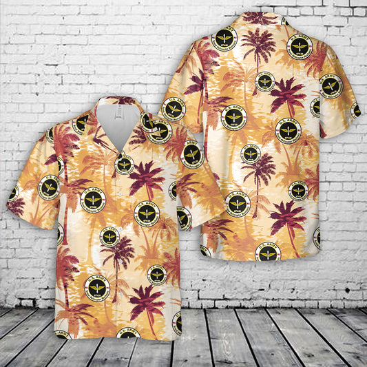 US Army MOS 67V20 Scout Helicopter Mechanic Hawaiian Shirt