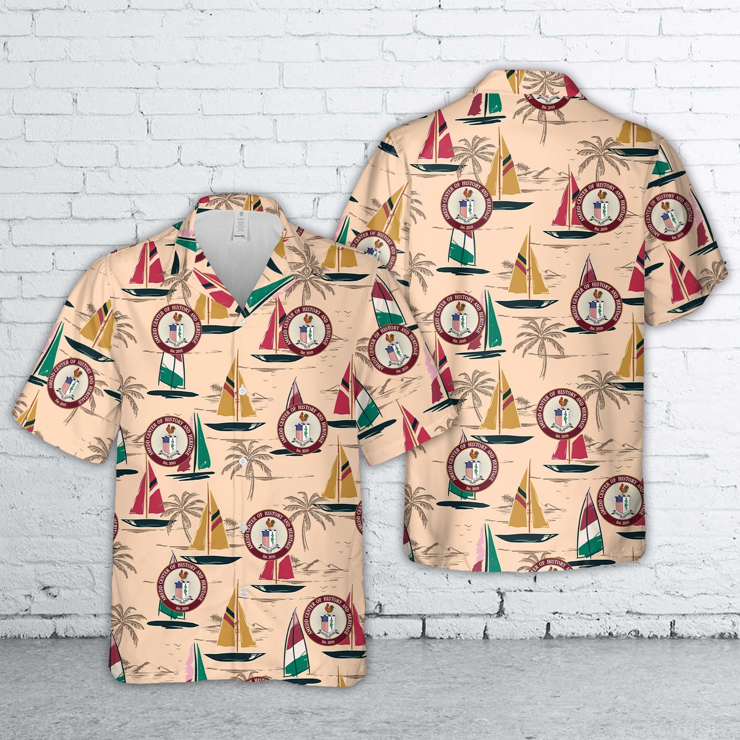 US Army Medical Department Center of History and Heritage Hawaiian Shirt