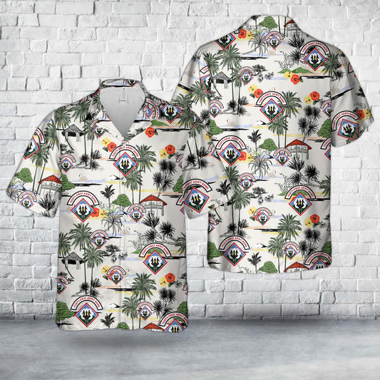 US Army Mississippi Army National Guard 41st Army Band Hawaiian Shirt