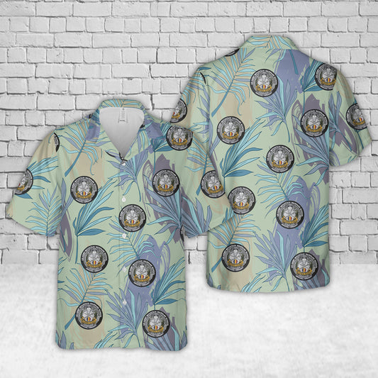 US Army Mountain Warfare School Jericho, Vermont Hawaiian Shirt