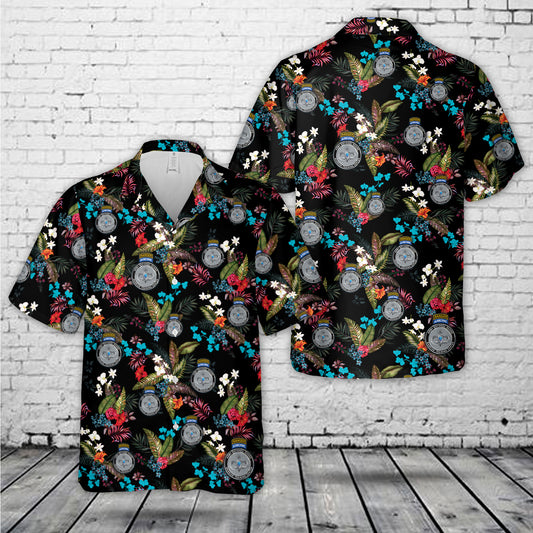 US Army National Guard Warrrior Training Center Hawaiian Shirt