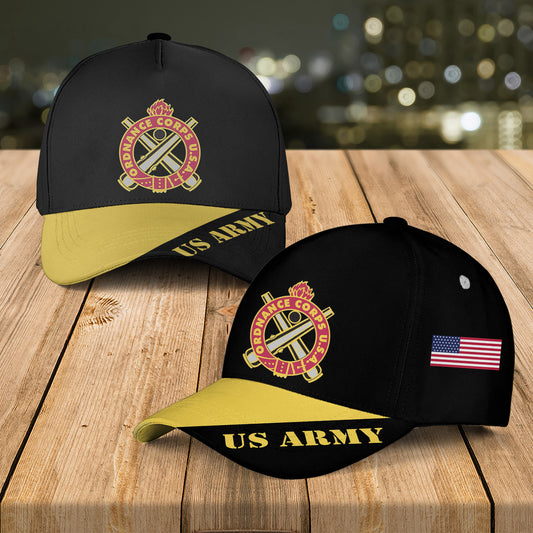 US Army Ordnance Corps Branch Baseball Cap
