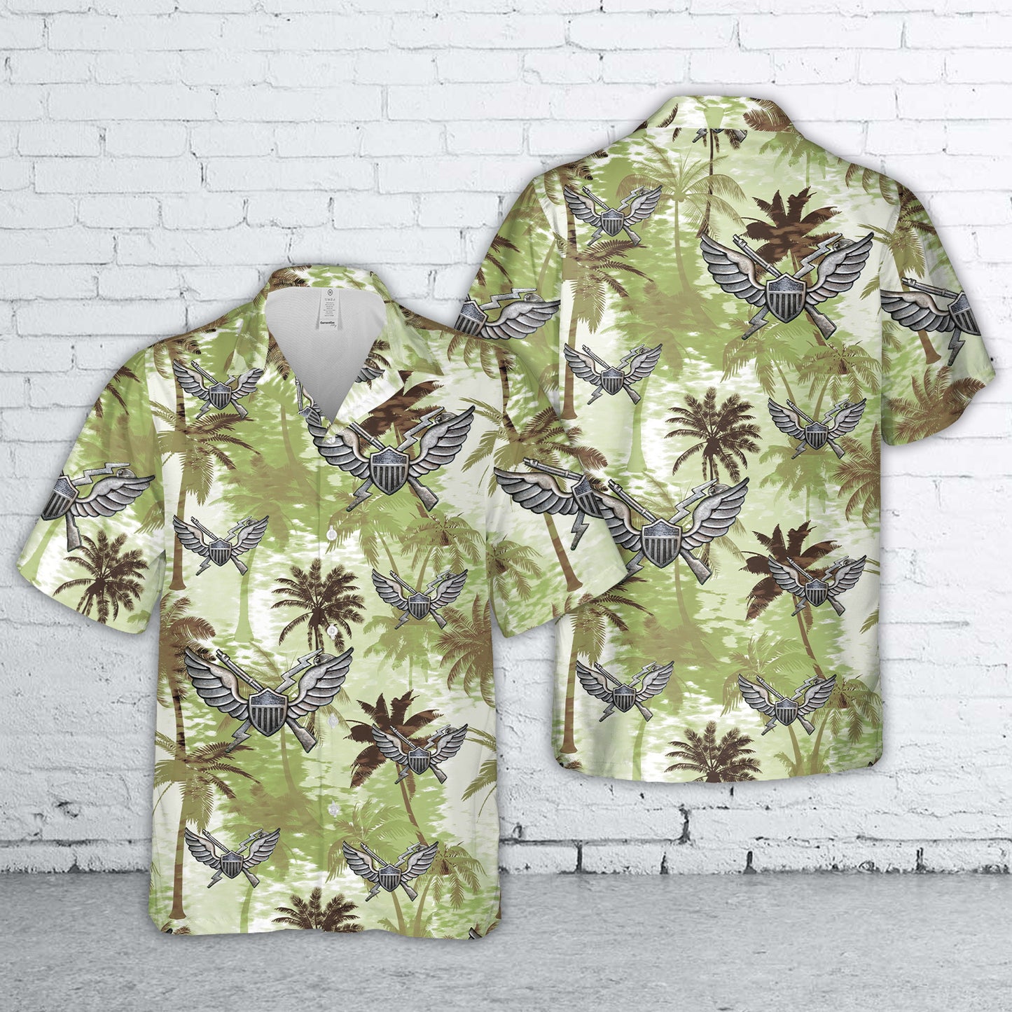 US Army Original Air Assault Badge Hawaiian Shirt